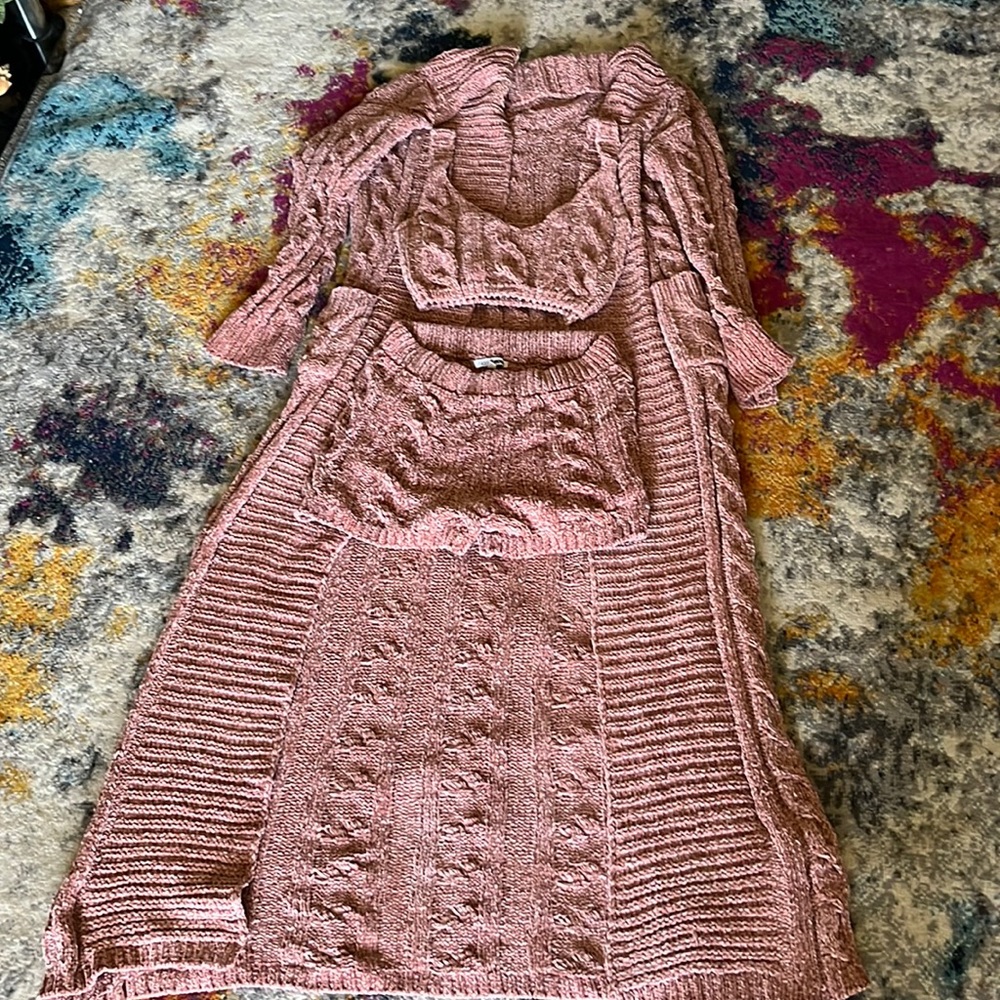3 Piece Sweater Set